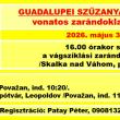 Vonatos zarándoklat Vágsziklásra - felhívás