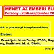 Menet az emberi élet védelméért, vonattal Pozsonyba