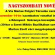 Vonattal a Nagyszombati Novénára