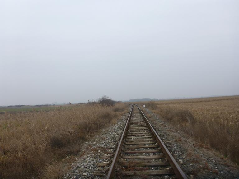 A vasúti vonalon nincs vonatközlekedés