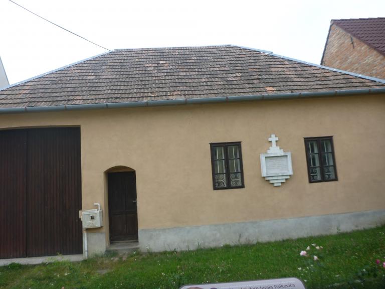 Palkovics György szülői háza