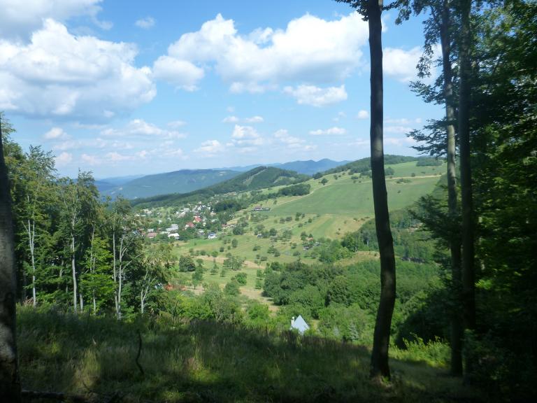 Bukovina falu felett