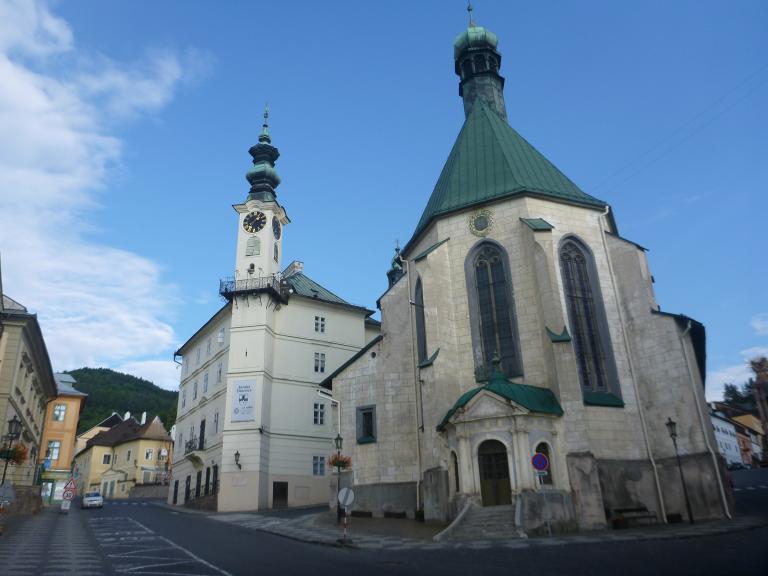 Városháza és a Szent Katalin-templom