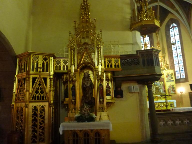 A templomot Storno Ferenc renoválta