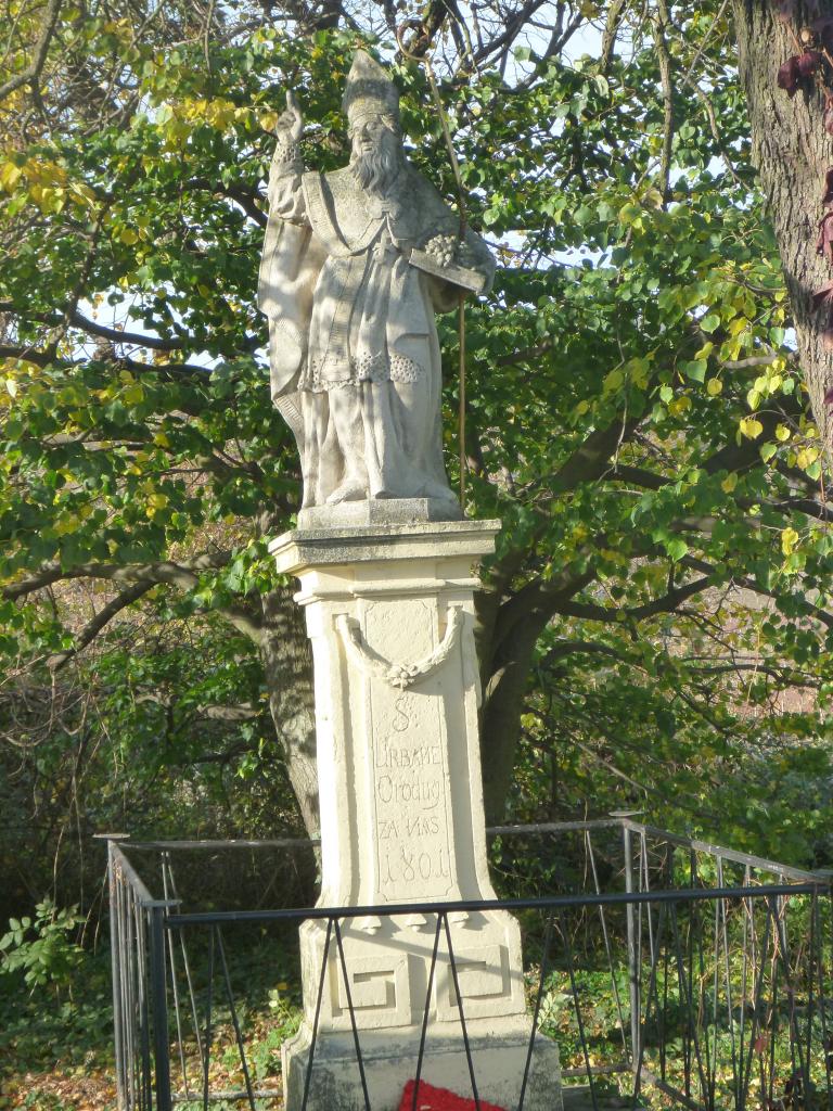 Szent Orbán szobra 1801-ből