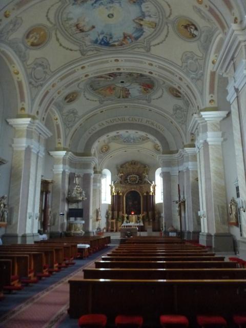 A templomot gróf Esterházy Ferenc építette 1781-ben