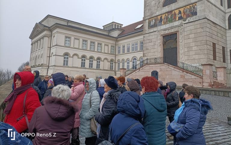 Zarándokok Pannonhalmán (Fotó:Via Mariae)