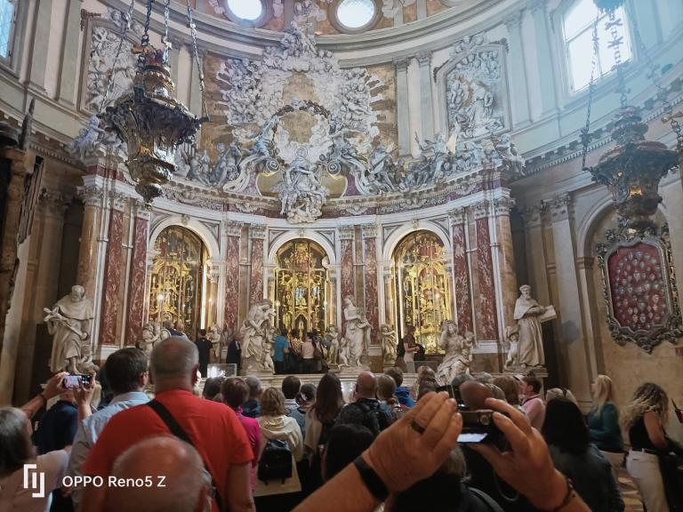 A padovai Szent Antal-bazilikában (Fotó: Via Mariae Pt.) A padovai Szent Antal-bazilikában (Fotó: Via Mariae Pt.)