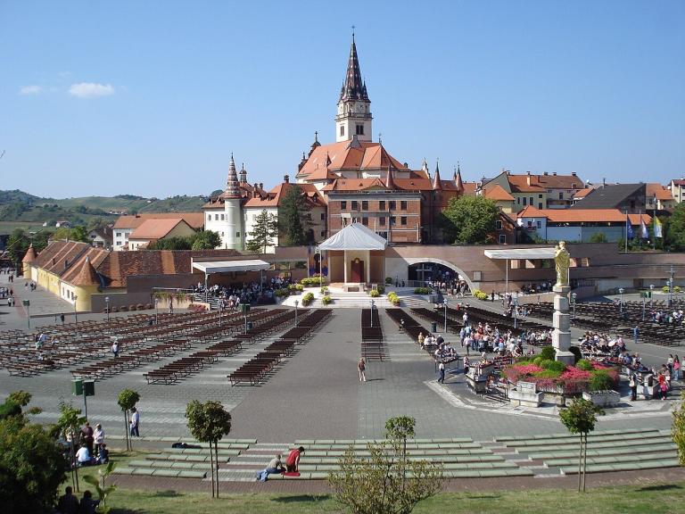 A horvátországi Mária-kegyhely (Fotó: Wikipédia)