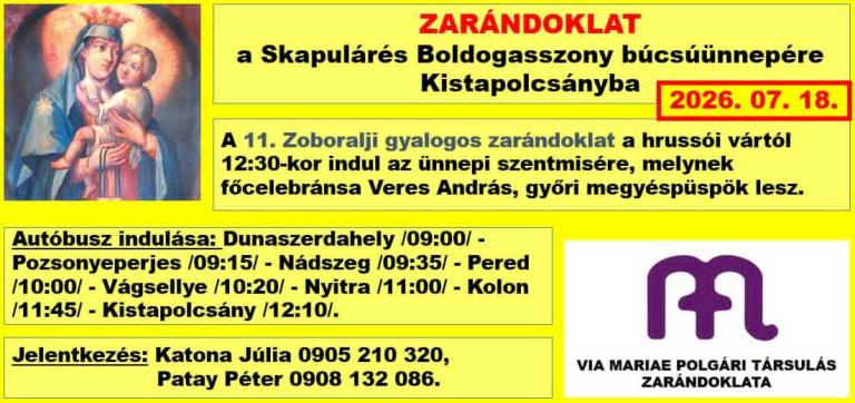 Plakát (Via Mariae p.t.)