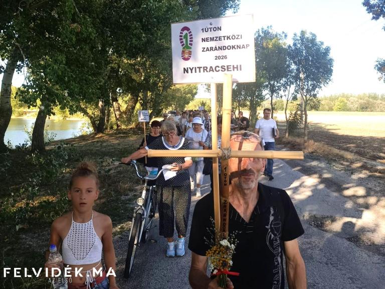 Nyitracsehi zarándokai (Fotó: Via Mariae p.t.)